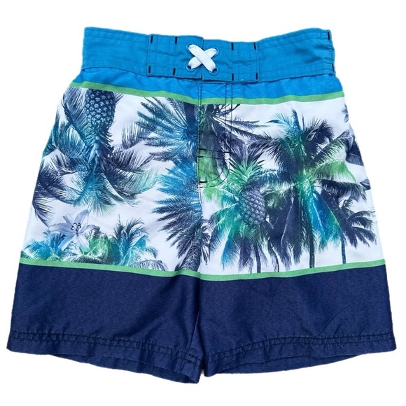 George Boys Size 6 Bathing Suit Shorts & Flip Flops - Picture 4 of 8